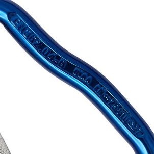 Mosquetão Montanhismo e Escalada Goliath com Trava Simond Azul
