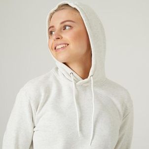 Moletom Feminino de Treino Domyos Branco