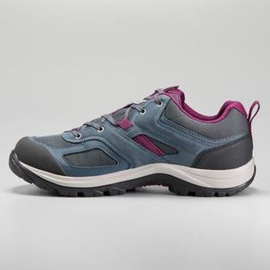 Tênis Feminino de Trilha Impermeável MH100 Quechua-violeta