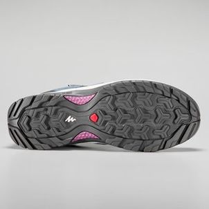 Tênis Feminino de Trilha Impermeável MH100 Quechua-violeta