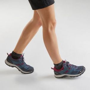 Tênis Feminino de Trilha Impermeável MH100 Quechua-violeta
