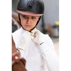 Capacete de Hipismo 900 + Bolsa Fouganza