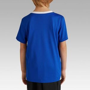 Camiseta Infantil Futebol 100 Kipsta Azul