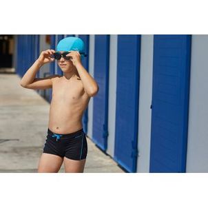 Sunga Boxer Infantil de Natação 100 Plus Nabaiji