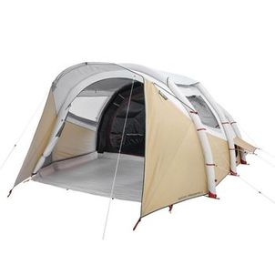 Barraca de Camping Air Seconds 5.2 Fresh & Black Quechua
