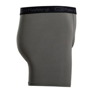 Cueca de Corrida Dry Boxer Kalenji Caqui