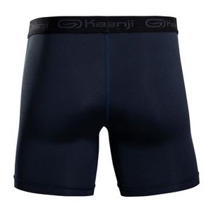 Cueca de Corrida Dry Boxer Kalenji Azul-escuro