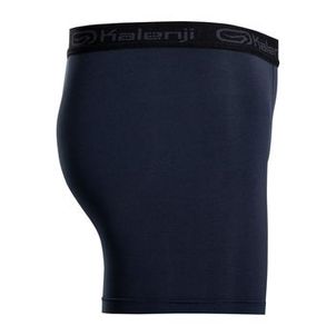 Cueca de Corrida Dry Boxer Kalenji Azul-escuro