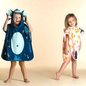 Poncho De Natação Com Capuz Pobb - Nabaiji
