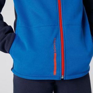 Conjunto Agasalho Infantil de Ginástica Azul Domyos
