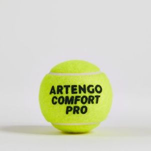 Bola de Tênnis Confort Pro (2 tubos com 4 Bolas) Artengo