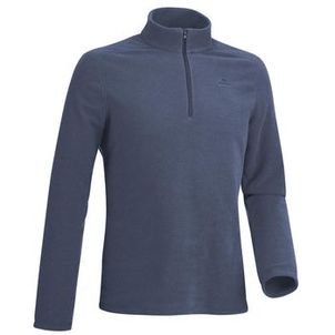Blusa Masculina de Trilha Fleece Térmica Quechua Azul