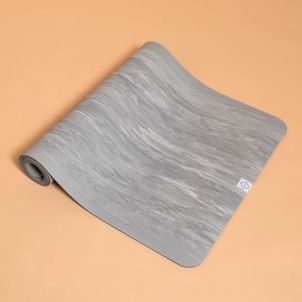 YOGA MAT PRO SUPER ADERENTE ECO 185 Cm X 65 Cm X 5 Mm Cinza