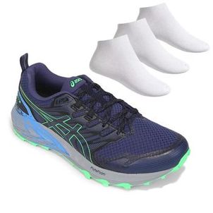 Kit Tênis Asics Gel-Trabuco Masculino + 3 Pares de Meias