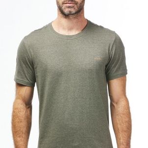 Camiseta Masculina Trilha NH500 Quechua Caqui