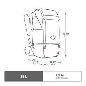 Mochila trilha 900 Arpenaz 25 litros Quechua