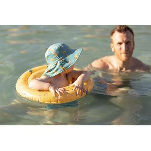 Chápeu de Bebê Natação Anti-UV Reversível Nabaiji