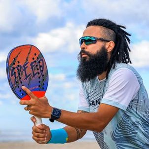 Raquete De Beach Tennis Speed Pro Sandever - Sandever