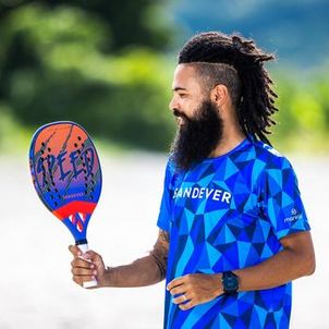 Raquete De Beach Tennis Speed Pro Sandever - Sandever