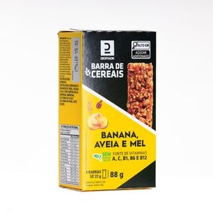 Barra de Cereal Banana, aveia e mel - Pack 4 unidades - Decathlon