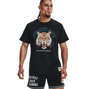 Camiseta Under Armour Project Rock Champion Masculina - Preta
