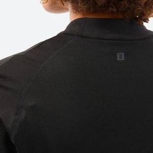 Blusa Segunda Pele Feminina Ski 500 Timeless Térmica Preto