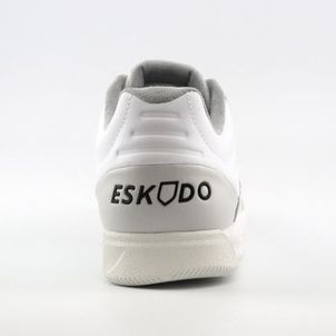 Chuteira de Futsal Escudo Pro Couro MFoam Kipsta Branco