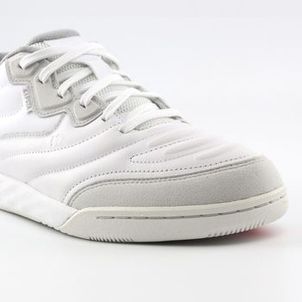 Chuteira de Futsal Escudo Pro Couro MFoam Kipsta Branco