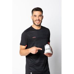 Chuteira de Futsal Escudo Pro Couro MFoam Kipsta Branco