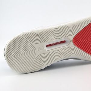 Chuteira de Futsal Escudo Pro Couro MFoam Kipsta Branco