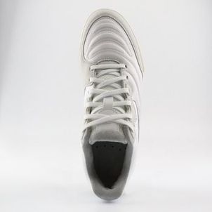 Chuteira de Futsal Escudo Pro Couro MFoam Kipsta Branco