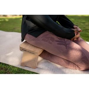 Banco de Yoga Dobrável para Meditação em Madeira Domyos