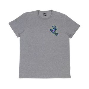 Camiseta Santa Cruz Inferno Hand SS Masculina Cinza Mescla