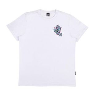 Camiseta Santa Cruz Inferno Hand SS Masculina Branco