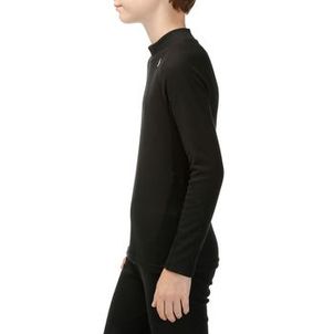 Blusa Segunda Pele Infantil Inverno 100 Simple Warm Térmica Preta