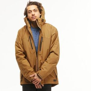 Jaqueta 3 em 1 Masculina Trilha 500 Impermeável Térmica Quechua Caramelo