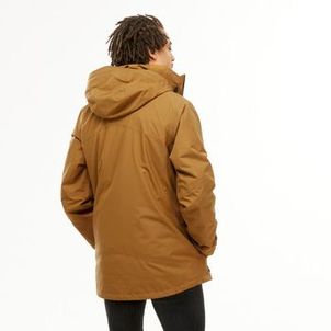 Jaqueta 3 em 1 Masculina Trilha 500 Impermeável Térmica Quechua Caramelo