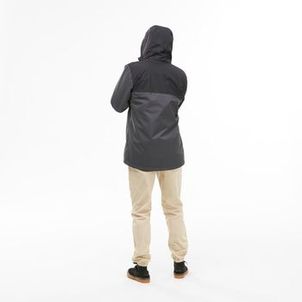 Jaqueta 3 em 1 Masculina Trilha 100 Impermeável Térmica Quechua Cinza