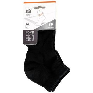 Meia de Tennis Cano Médio RS 160 (Conjunto com 3 pares) Artengo