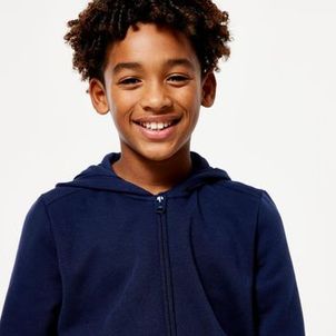 Jaqueta Infantil de Ginástica com Ziper Domyos