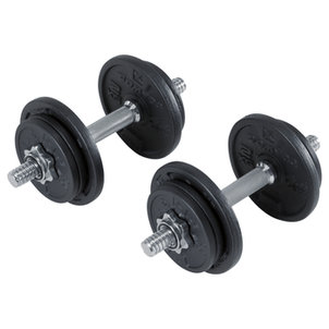 Halteres de Musculação 20kg (Conjunto) Domyos