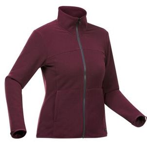 Jaqueta 3 em 1 Feminina Trilha 100 Impermeável Térmica Quechua Vinho