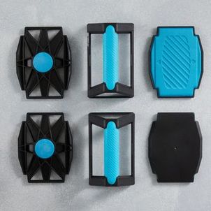 Apoio para Flexão Fortalecimento Muscular 4 em 1 Domyos