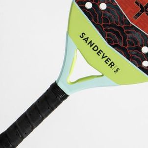 Raquete de Beach Tennis Sandever BTR 560 Fibra de Vidro e Carbono