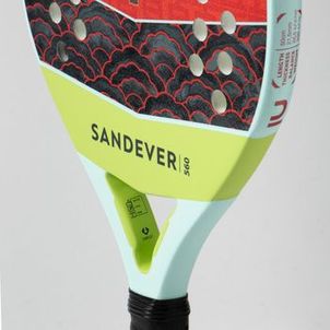Raquete de Beach Tennis Sandever BTR 560 Fibra de Vidro e Carbono