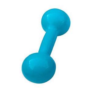 Halter 6kg Emborrachado Equilibrio Fitness