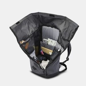 Mochila de Trilha NH Escape 500 Rolltop 32 Litros Quechua-cinza