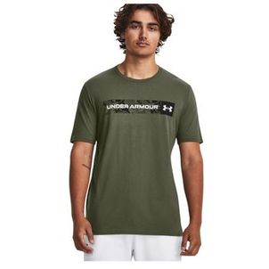 Camiseta Under Armour Camo Chest Stripe Masculina - Verde