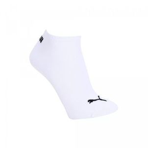 Kit Meia Invisivel Puma 3 Pares Feminina - Branca/Preta