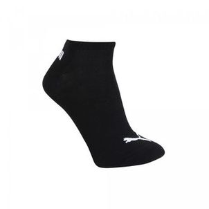 Kit Meia Invisivel Puma 3 Pares Feminina - Branca/Preta
